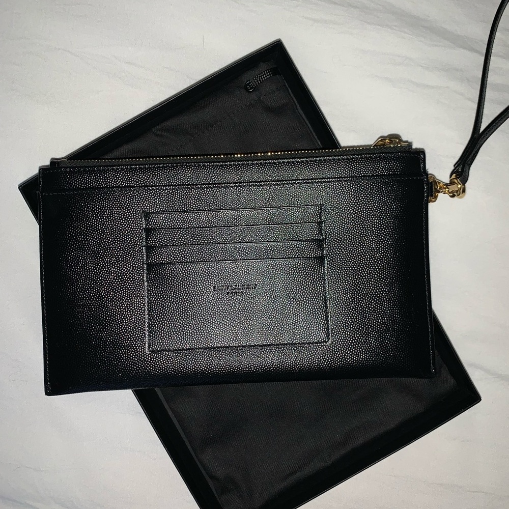 Saint Laurent Large Bill Pouch - Picture 5 of 11